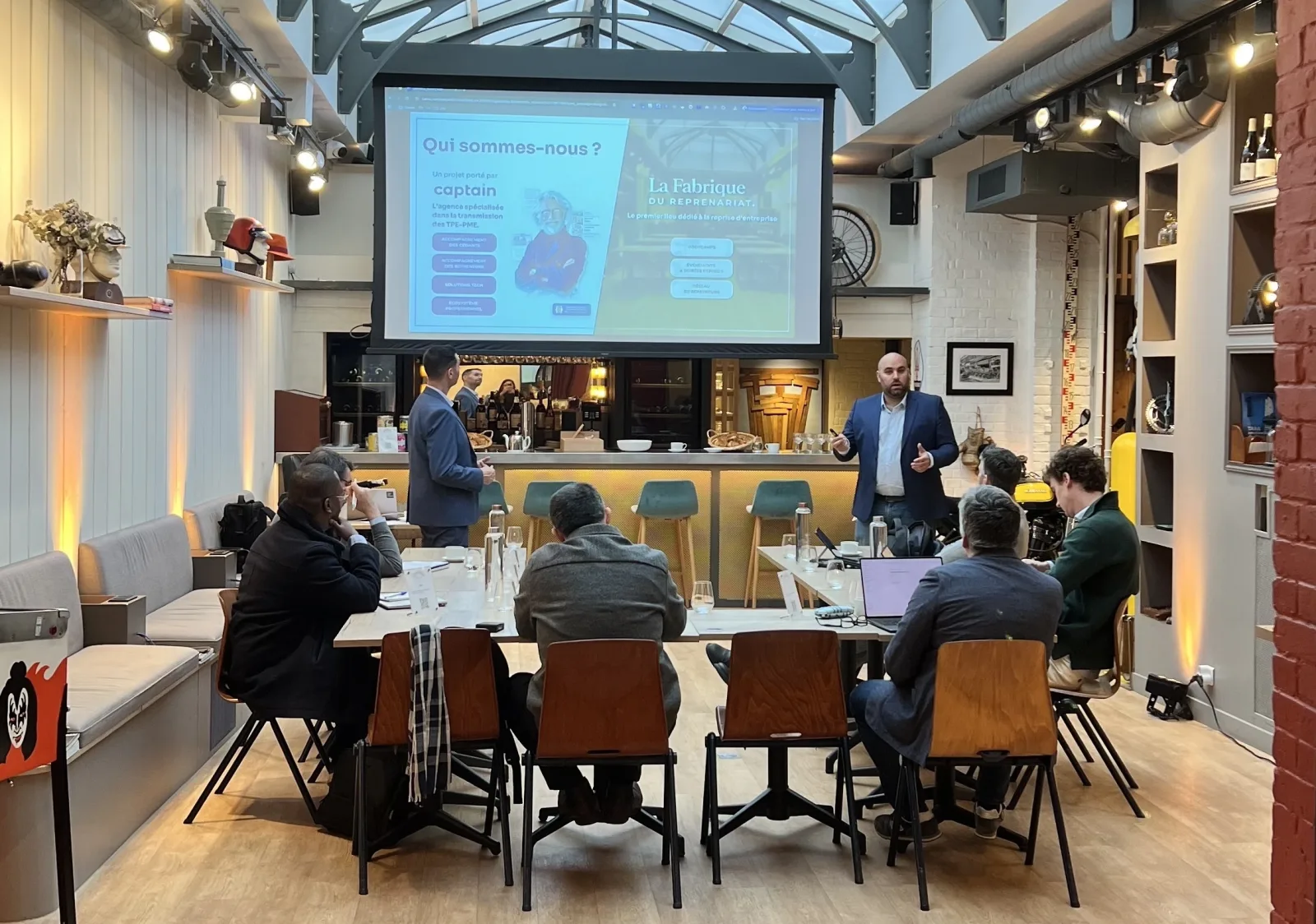 Session du Bootcamp Néo-Repreneurs à La Fabrique du Reprenariat